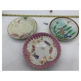 1981 YOSHIAKI YAMAZAKI 5 1/2 INCH PLATE, ROSE