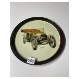 TIN TRAY 1909 PEERLESS, 11"