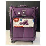 AMERICAN TOURISTER 4 PIECE SET NEW PURPLE