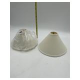 TWO NEW LAMPSHADES