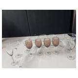 MARGARITA GLASSES, WINE GLASSES