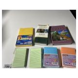 DESK LAMP, NOTE PADS, TREE & BIRD BOOKS