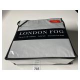 LONDON FOG QUEEN SHEET SET GRAY