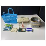 BASKETS, WIPES, RAZORS