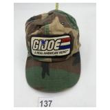 VINTAGE GI JOE HAT MADE IN USA