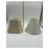 TWO  MADE IN USA LAMPSHADES