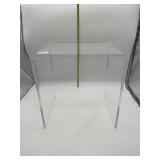 15X12X15 MCM ACRYLIC SIDE TABLE