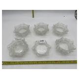 11 HAZEL CRST STAR ASH TRAYS FEW HAVE ROUGH EDGE