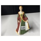 FRANKLIN PORCELAIN "ISABELLA OF SPAIN"