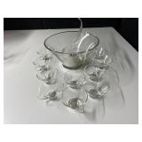 PUNCH BOWL SET 12 CUPS