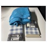 THROW BLANKET, FABRIC PRECUT 72 X 45