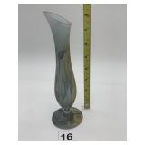 ART GLASS BUD VASE MULTI COLOR