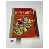 DISNEY STORY LAND BOOK, BINDING TAPED