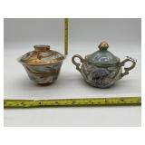 DRAGON WARE RICE COVERED RICE BOWL AND FLORIDA