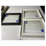 CERTIFICATE FRAMES
