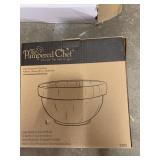 CARDBOARD BOX PRINTED "PAMPERED CHEF" CONTAINING