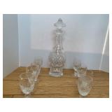 WATERFORD CRYSTAL DECANTER WITH MATCHING STOPPER