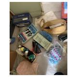 VACUUM BAGS, SHOE POLISH, IRONS, LIGHT BULBS,