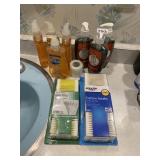 COTTON SWABS AND HAND SOAPS