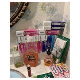 BARS OF SOAP, COTTON SWABS, LIKELY EXPIRED