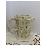 PORCELAIN MUG WITH RELIEF-MOLDED TREE TRUNK FORM