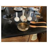 MT RUSHMORE SOUVENIR, BUD VASES, WOOD SALAD