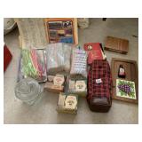 KOEZES GLASS JAR WITH LID, BAR ACCESSORIES,