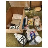 IRON, THERMOS, COASTERS, SPOT LIGHT