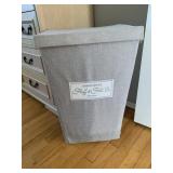 GRAY LAUNDRY BIN