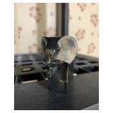 DANSK METAL NAPKIN RING IN WIDE BAND FORM