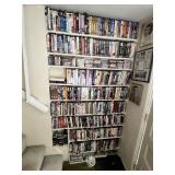 WIDE VARIETY OF VHS TAPES, DVDS CASSETTES WERE