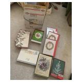 POPCORN POPPER AND NEW CHRISTMAS CARDS