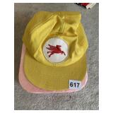 MOBIL OIL VINTAGE PEGASUS PATCH MESH BACK TRUCKER