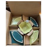 MCM MADE IN CALIFORNIA LAZY SUSAN SET NEW IN BOX