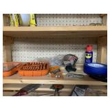 SHELF LOT COMPRISING ORANGE PLASTIC BIT HOLDER