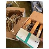 WOOD SLACK HANGERS AND METAL HANGERS