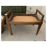 MCM OTTOMAN / VANITY STOOL FRAME