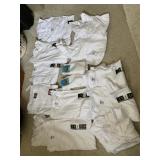 MENï¿½S 3XL WHITE POCKET T SHIRTS, MOSTLY NEW, NEW