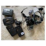 CASSETTE PLAYERS AND HEAD PHONES
