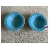 VINTAGE ASHTRAYS, FIESTA?