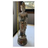 VINTAGE CHINESE PORCELAIN STATUE 23 INCHES HIGH