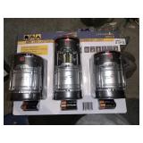 3 EMERGENCY LIGHTS WITH LED LANTERN BATTERIES