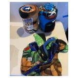 3 SOFT BLANKETS WRESTLING, ETC.