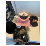 NEW HATS INCLUDING BETMAR NY PINK , INSULATED HAT