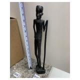 CARVED STATUE 14.5"