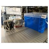 LOCKING STORAGE BIN AND CUPS