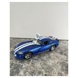FRANKLIN MINT - DODGE VIPER GTS COUPE, BLUE WITH