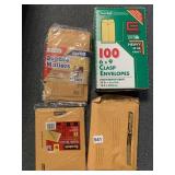 PADDED AND SHIPPING ENVELOPS