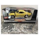 ERTL AMERICAN MUSCLE - 1970 BOSS MUSTANG DIECAST,