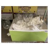 NEW WINES GLASSES IN BOX